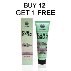 Crazy Bull C4 Curl Cream is made for bold curls that stay sharp all day. Designed for those who want natural definition without the crunch, this lightweight, moisturising curl cream enhances texture, adds control, and keeps your style touchably soft.