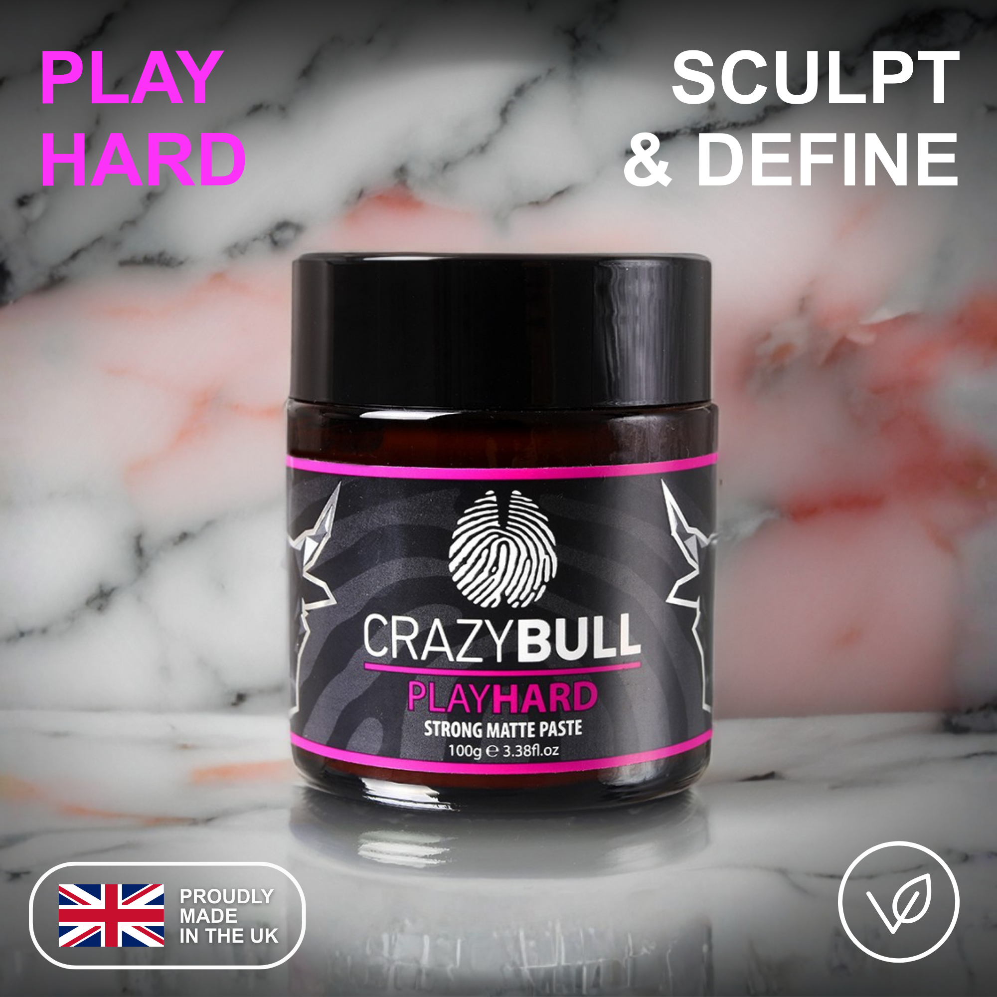 Play Hard Strong Hold Matte Paste